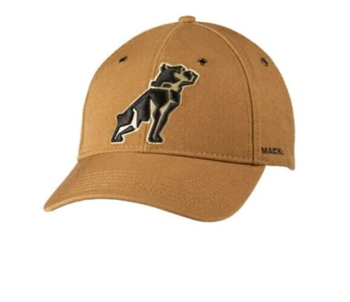 Canvas Hat with Bulldog Logo for Mack Trucks
