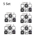 Set of 5 Carburetor Kits for Husqvarna 113LD, 123C & Stihl 020, 020T
