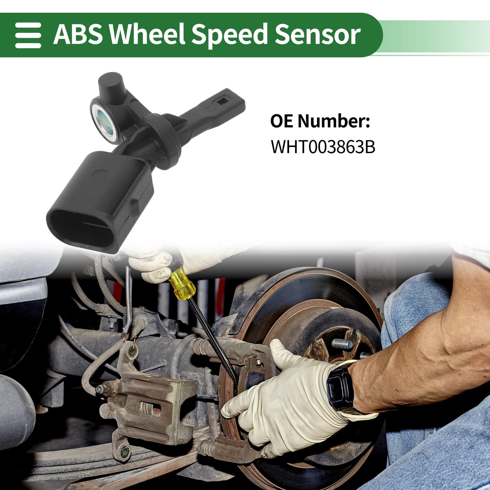 ABS Wheel Speed Sensor No.WHT003863B for Volkswagen Taigun (2022–2023)