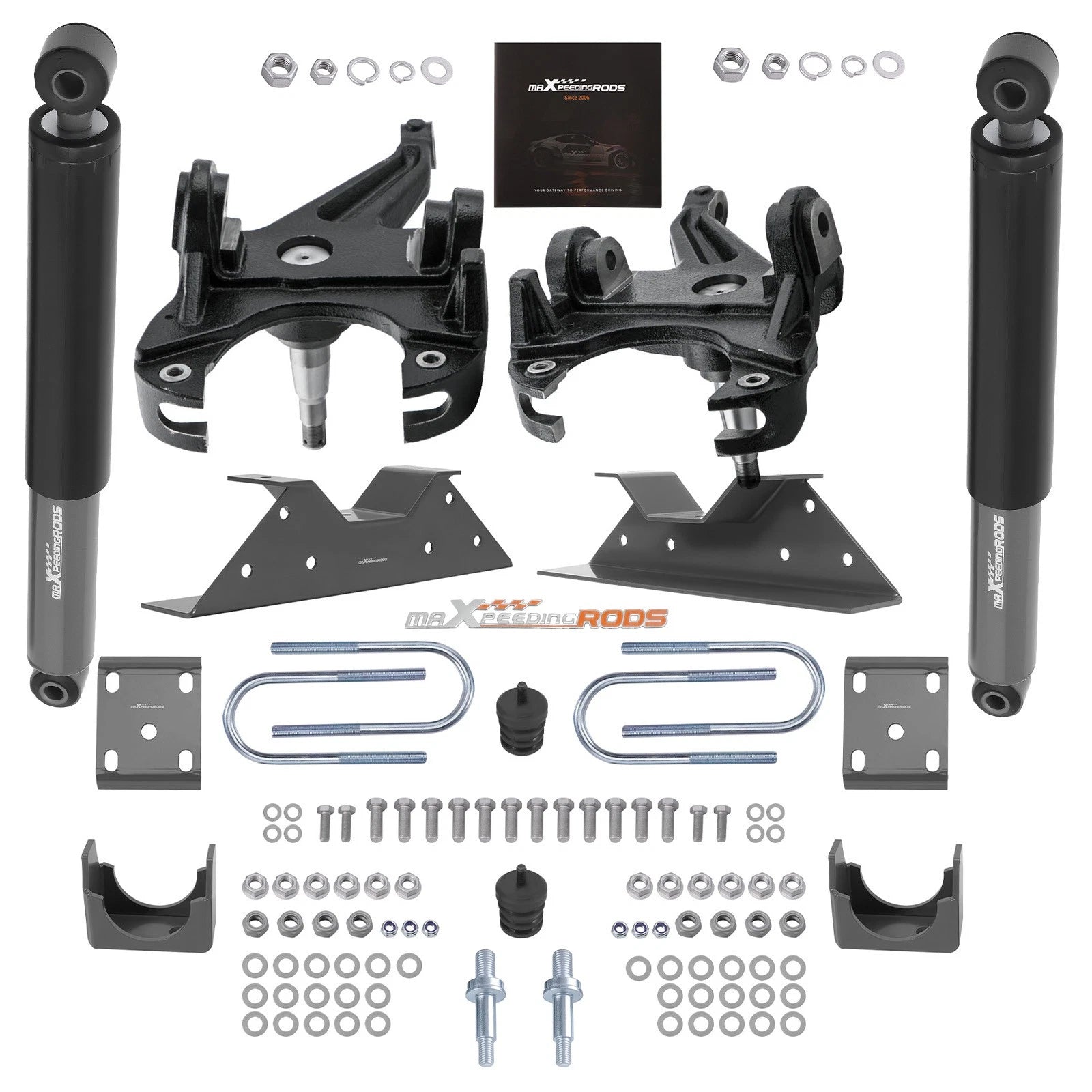3" Front 6" Rear Suspension Drop Kit for Chevy GMC C10 C1500 (1973–1987)