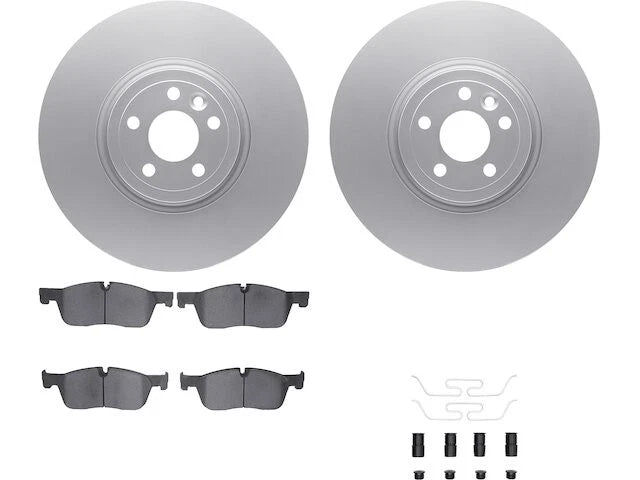 Front Brake Pad and Rotor Kit for Jaguar F-Pace (2017–2019) RP718VG