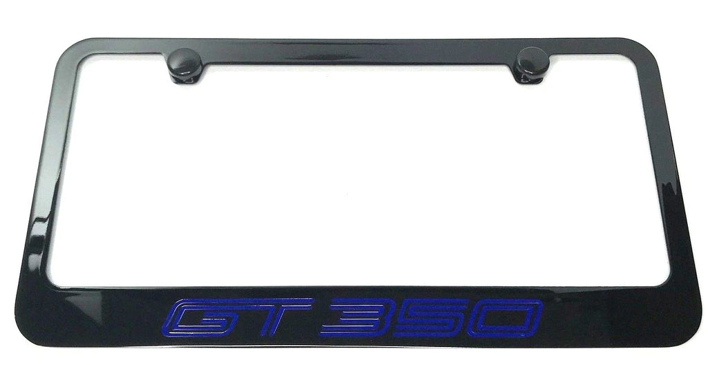 Engraved License Plate Frame Rear for Ford Mustang Shelby GT350 (2015–2020)
