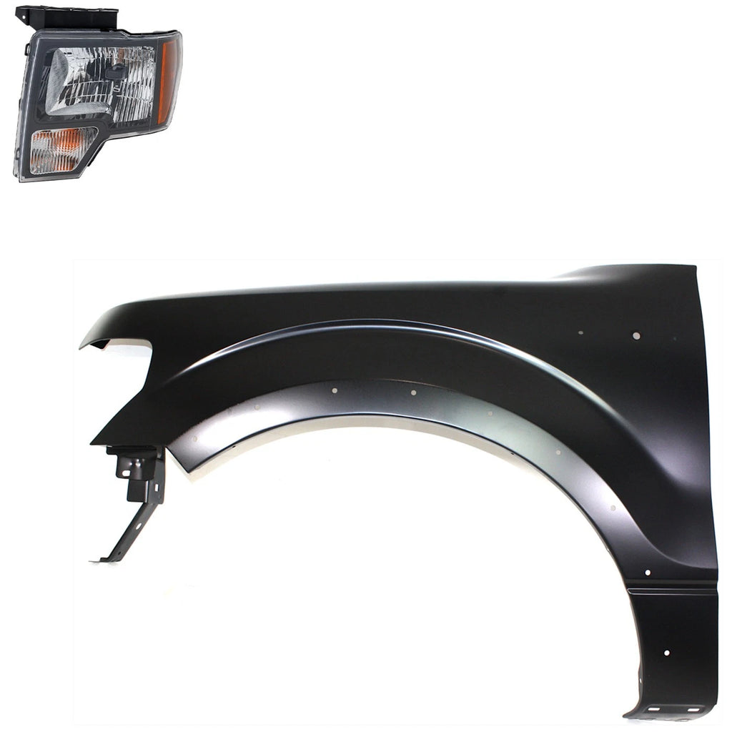 Fender Kit for Ford F-150 (2010–2014) with Molding Hole