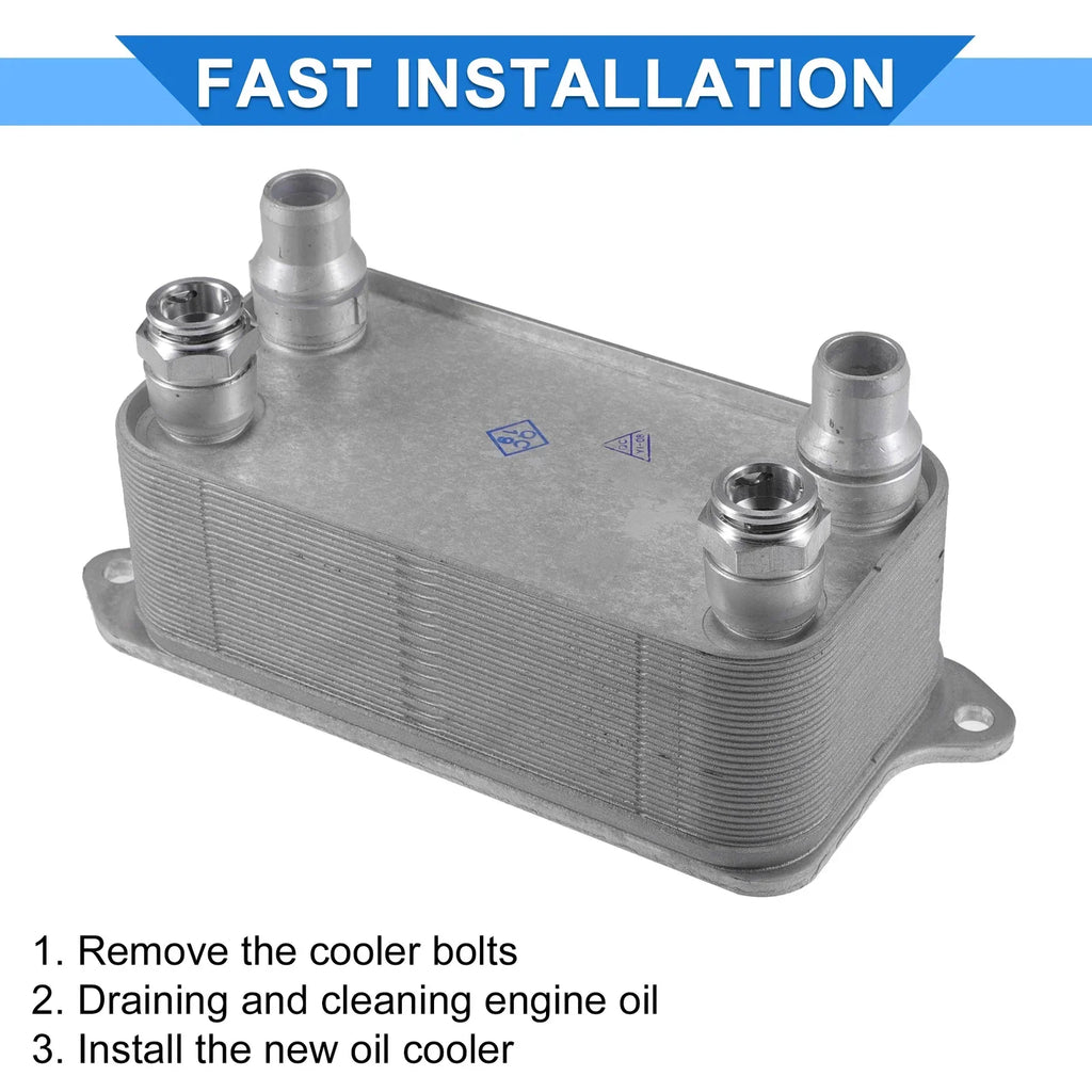Engine Oil Cooler for Mercedes-Benz C250, SLK350 (2012-2015)
