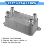 Engine Oil Cooler for Mercedes-Benz C250, SLK350 (2012-2015)