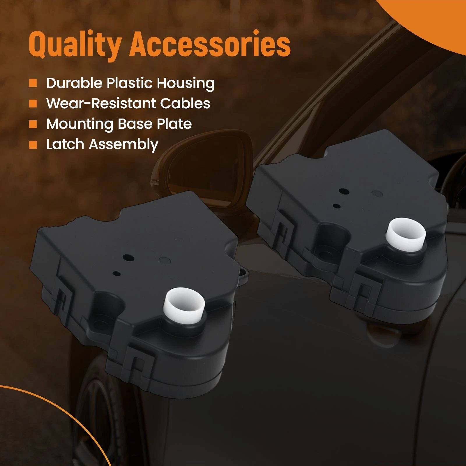 2X HVAC Air Blend Door Actuators for Buick Century (1997–2005) 604-107, 89018395