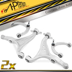 Set of 4 Front Lower & Upper Control Arms for Mercedes-Benz X166 (2013–2019)
