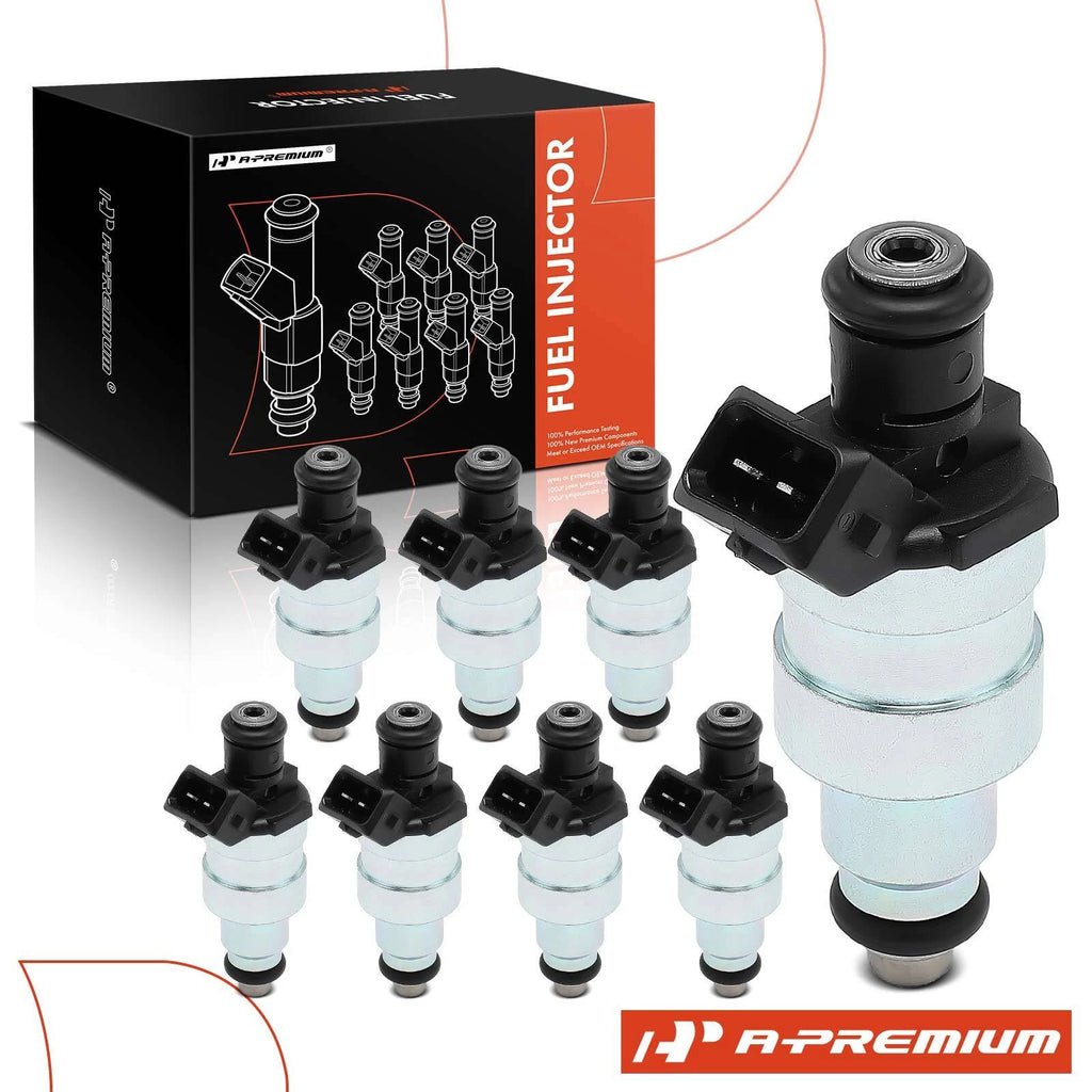 Set of 8 Fuel Injectors for Chevy Camaro (1987–1988) Corvette (1985–1988) Pontiac