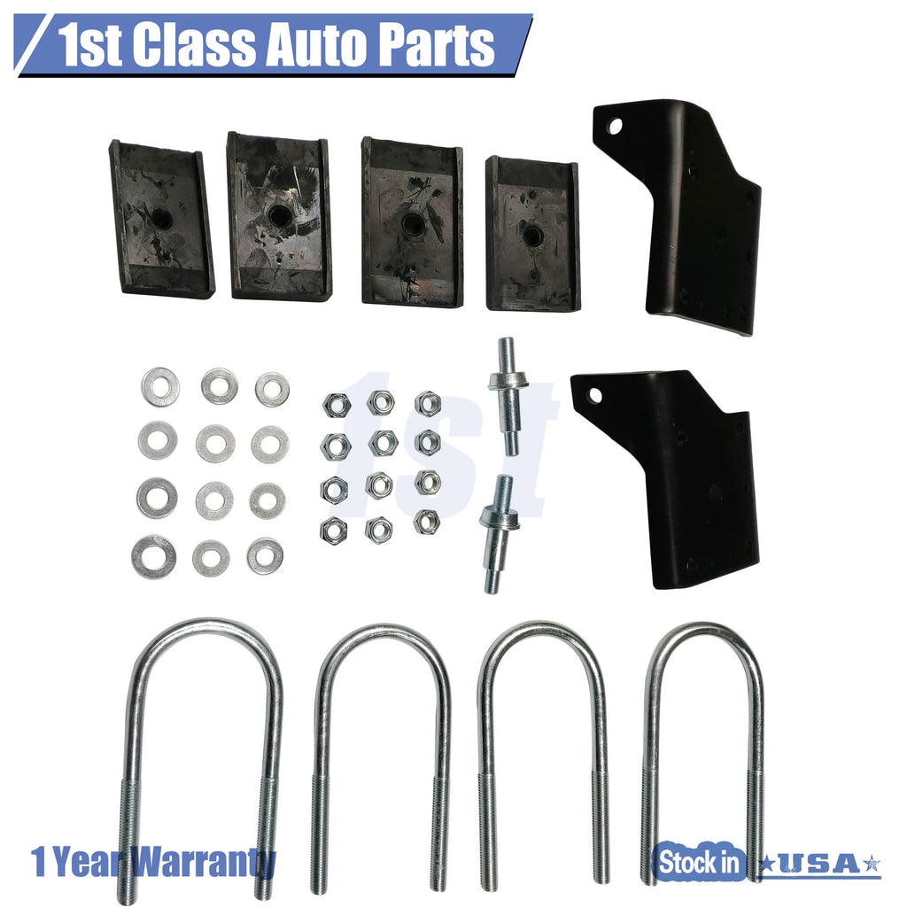 Spring Pad U-Bolt Nuts Kit for 1968-1969 Camaro Firebird