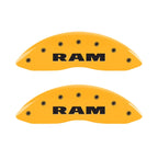 Caliper Covers Set of 4 Engraved RAM for 2019–2021 Ram 1500