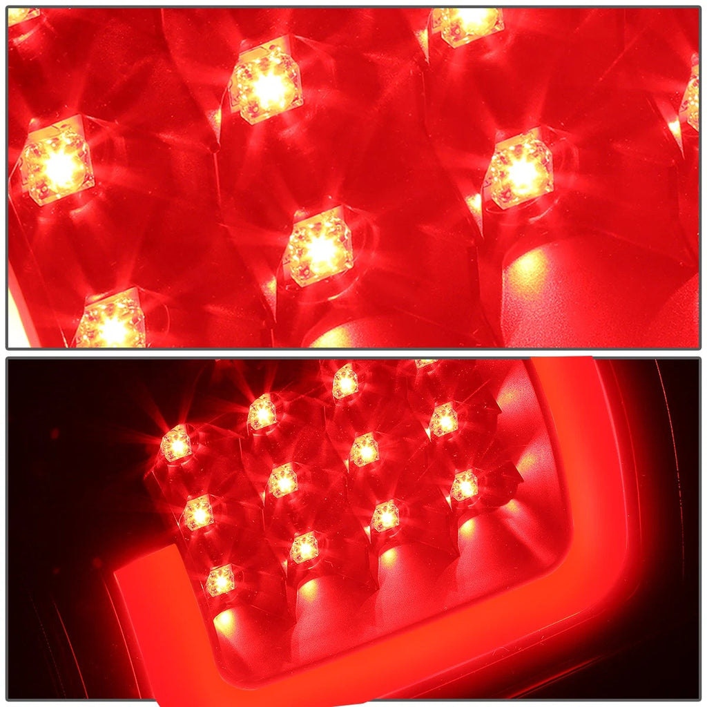 LED C-Tube Bar Tail Brake Light Lamps for Silverado Sierra 1500 (2003–2007)