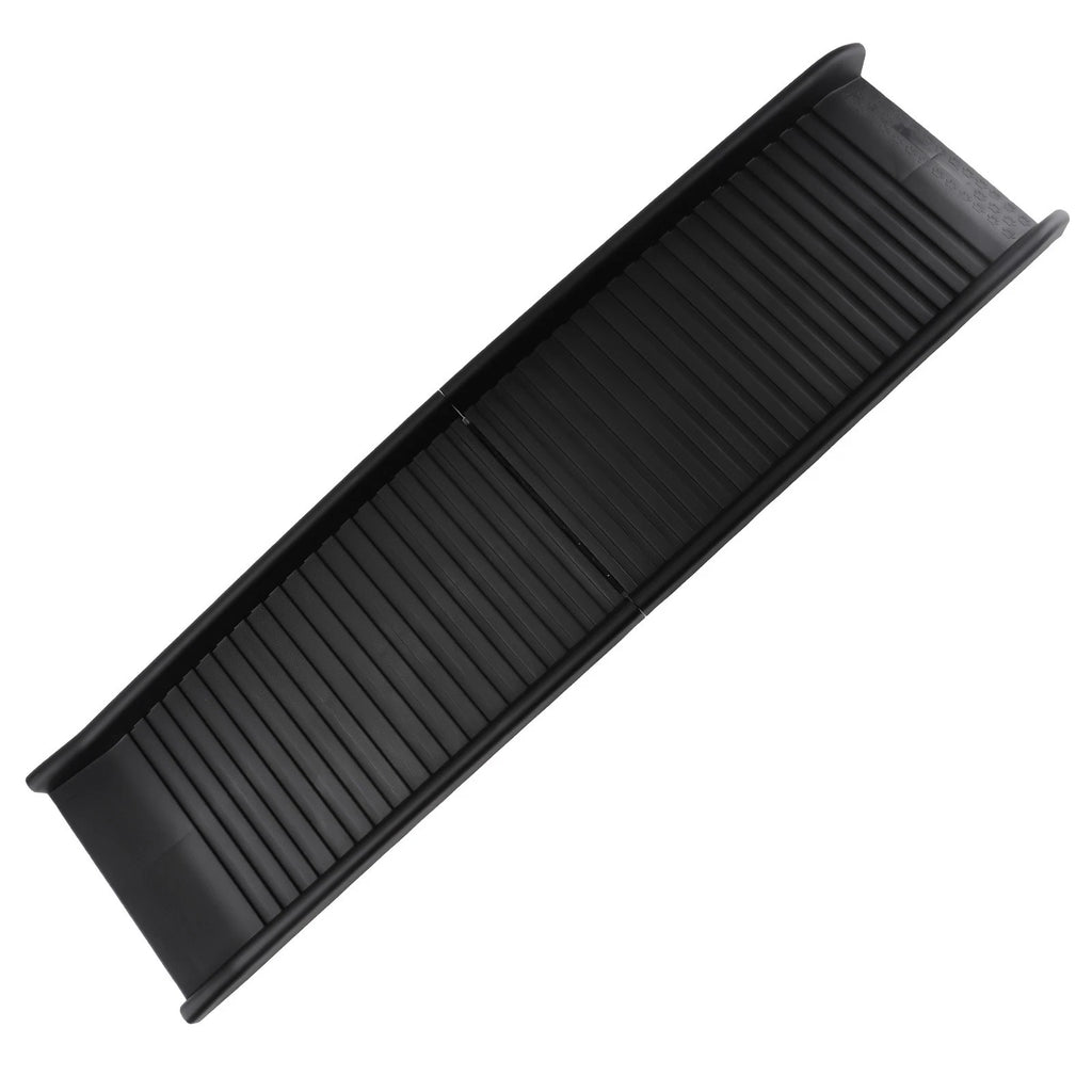 Extra Wide Dog Ramp with Side Rails for Vehicle (Foldable, Portable)
