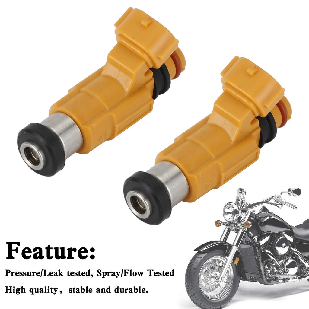 2X Fuel Injectors 49033-1057 INP-786 for Kawasaki Vulcan 1500 1600 (2000–2008)