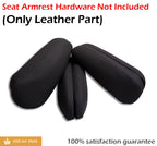 6 Seat Armrest Cover for Toyota Sienna (2011–2017) Black Leather Synthetic