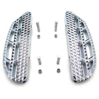 Chrome Dominator Leaf Footboard Knob for Harley Touring (1993–Present)