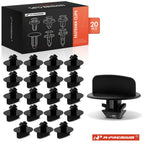 20Pcs Nylon Bumper Lower Deflector Clips for Jeep WK WK2 (2005–2021)