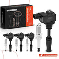 Set of 4 Ignition Coils & 4 Iridium Spark Plugs for Chevy Equinox (2018–2020)