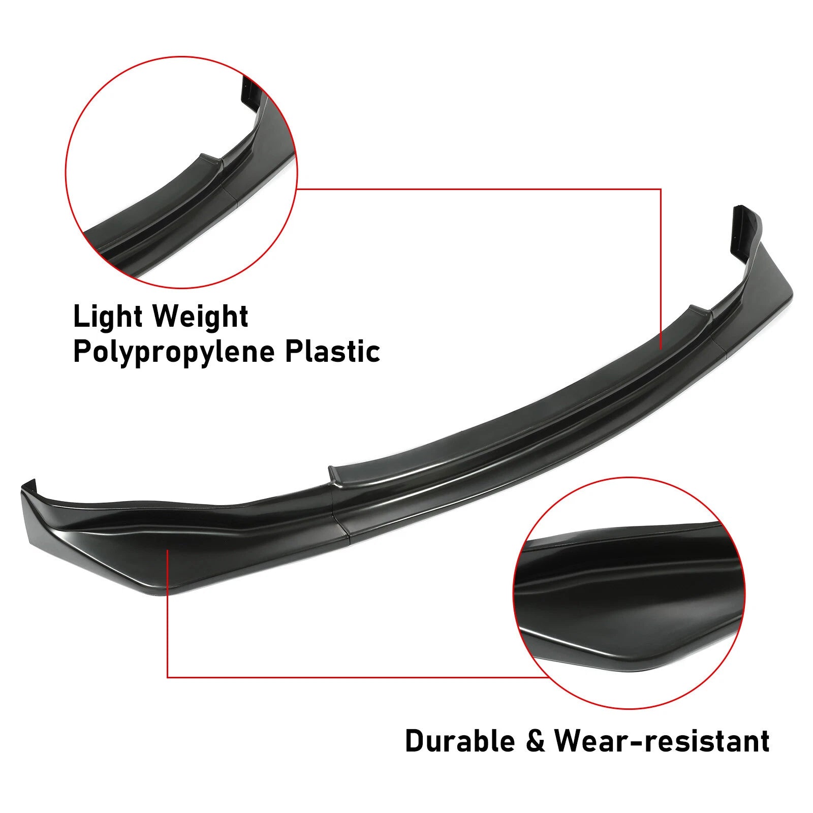 JDM Style Front Bumper Lip Kit for Nissan 350Z Z33 (2003-2005)