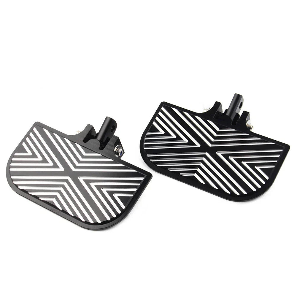 Aluminum Mount Passenger Floorboards for Harley Sportster XL Dyna