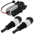 2X Air Suspension Shock + Air Compressor Pump for Audi Q7 SQ7 Q8 (2016–2022)