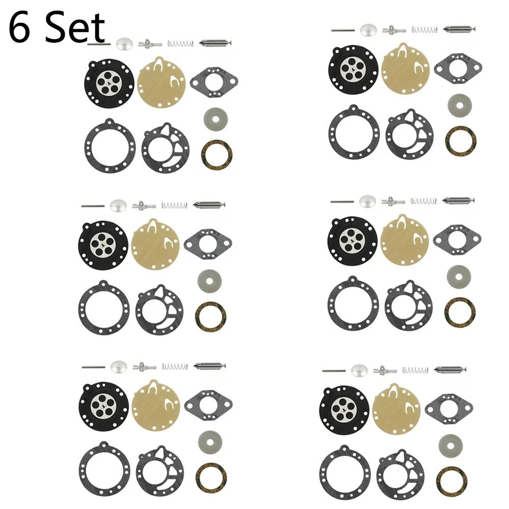 Set of 6 Carburetor Rebuild Kits for Stihl TS350 TS360 (RK-83HL)