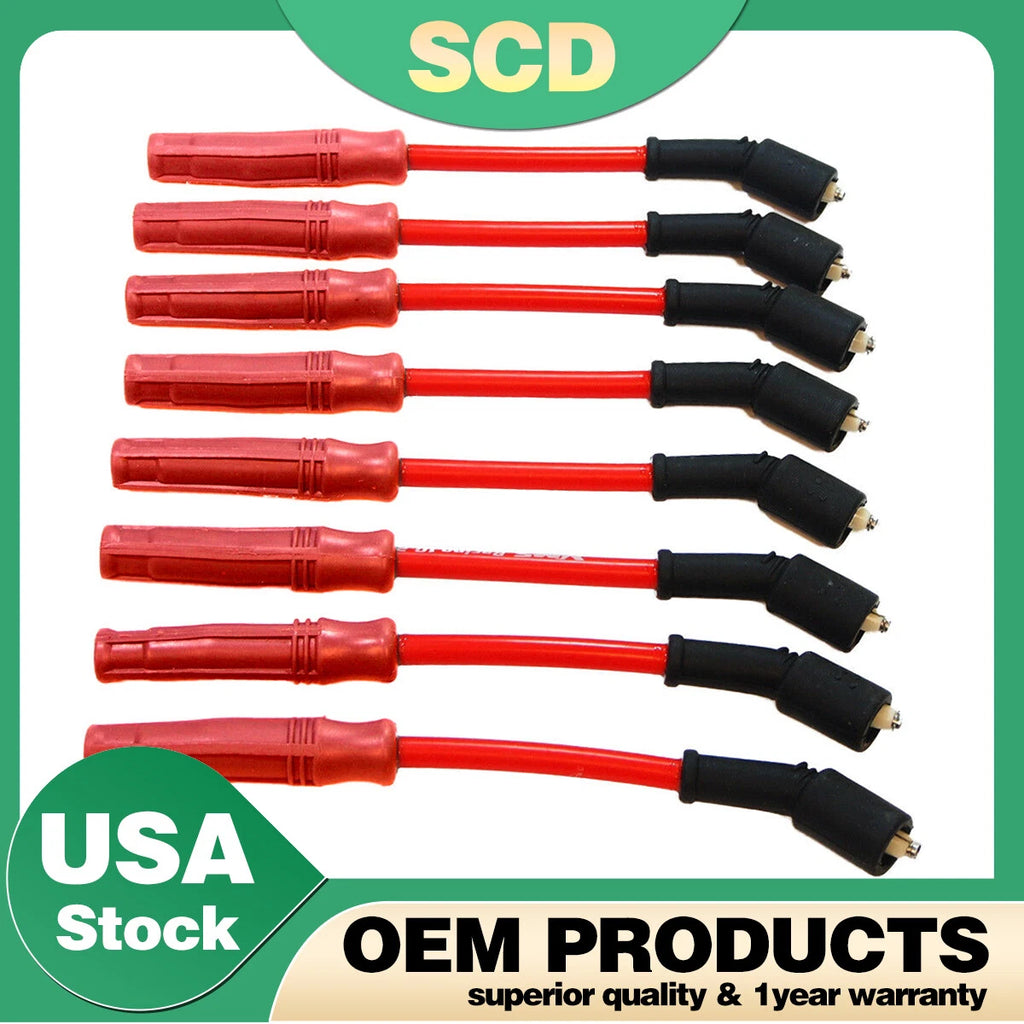 8PCS Spark Plug Wire for Camaro Corvette LS1 LS2 LS3 LS6 LS7 LS9 (1997–2015)