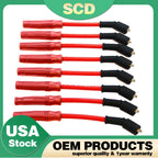 8PCS Spark Plug Wire for Camaro Corvette LS1 LS2 LS3 LS6 LS7 LS9 (1997–2015)
