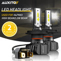 2X H4 9003 LED Headlight Bulbs for AUXITO (High Low Beam, 40000LM)