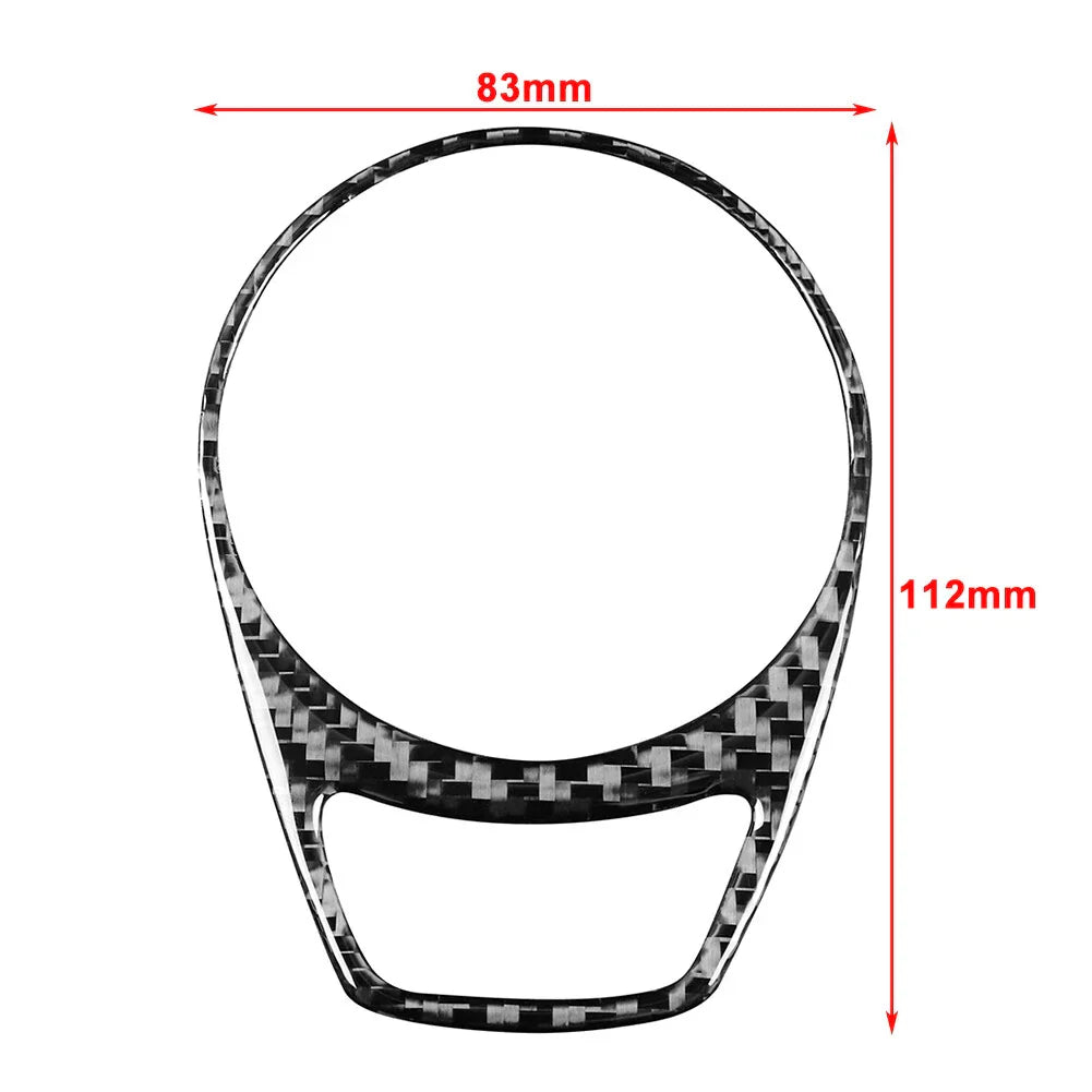 Carbon Fiber FM Switch Panel Cover for BMW 6 Series E63 E64 (2004-2010)