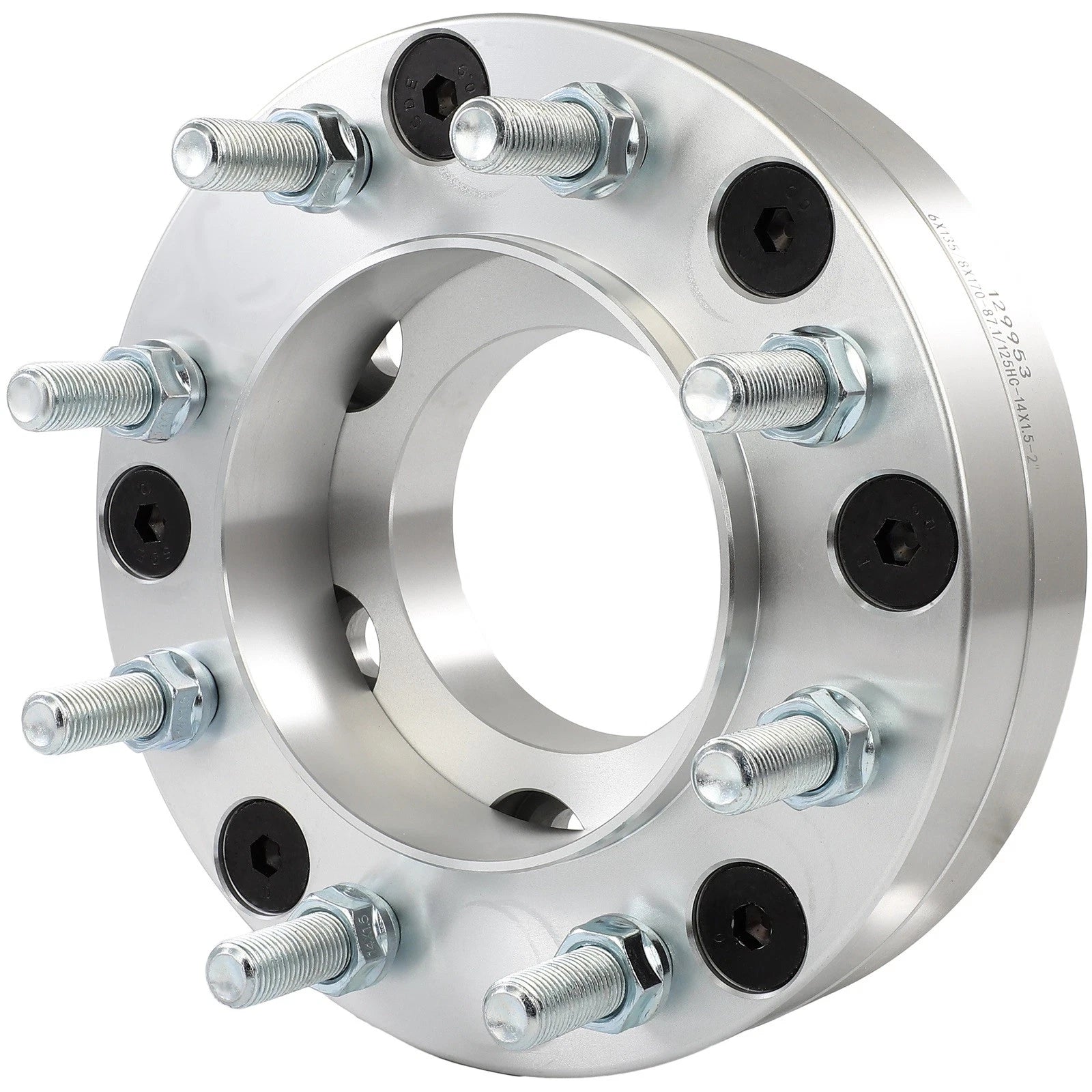 Set of 4 Wheel Adapters 6x135 to 8x170 M14x1.5 for Ford Expedition (2015–2025)
