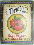 Iron Tin Metal Sign for Home Kitchen Decor (Glen Valley)
