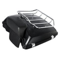 Matte Razor Trunk Backrest Mount Rack for Harley Touring Street Glide (2014–2026)
