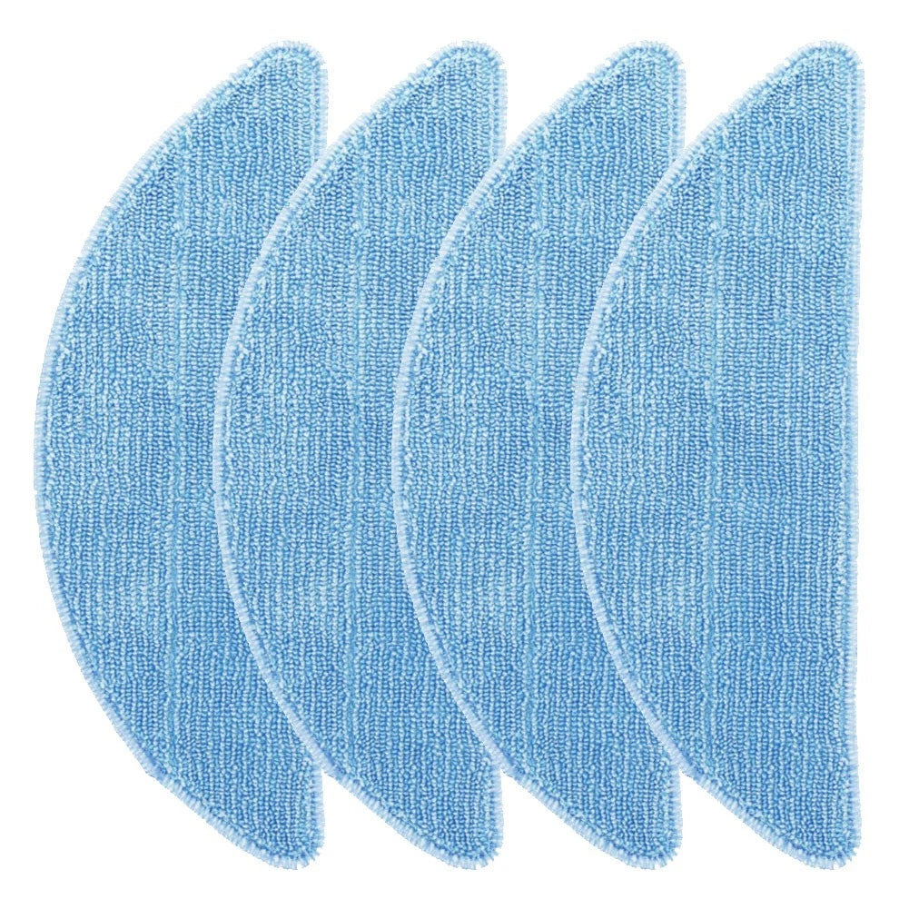 4X Reusable Mop Cloth Kit for Neatsvor M50 Robot Vacuum Cleaner
