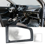 Shift Lever Trim for Ford Focus (2012–2018) MT Silver Gray Carbon Fiber