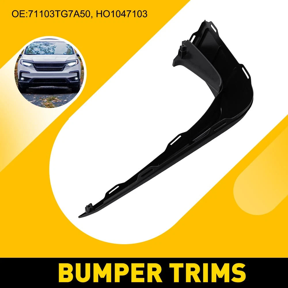 Front Right Upper Bumper Cover Molding for Honda Pilot (2019â2022)