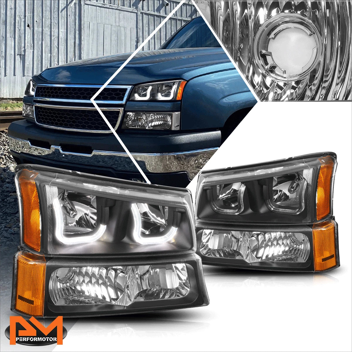 Front Bumper Trim Panel for Ford F-150 (2015–2017) Smooth Black