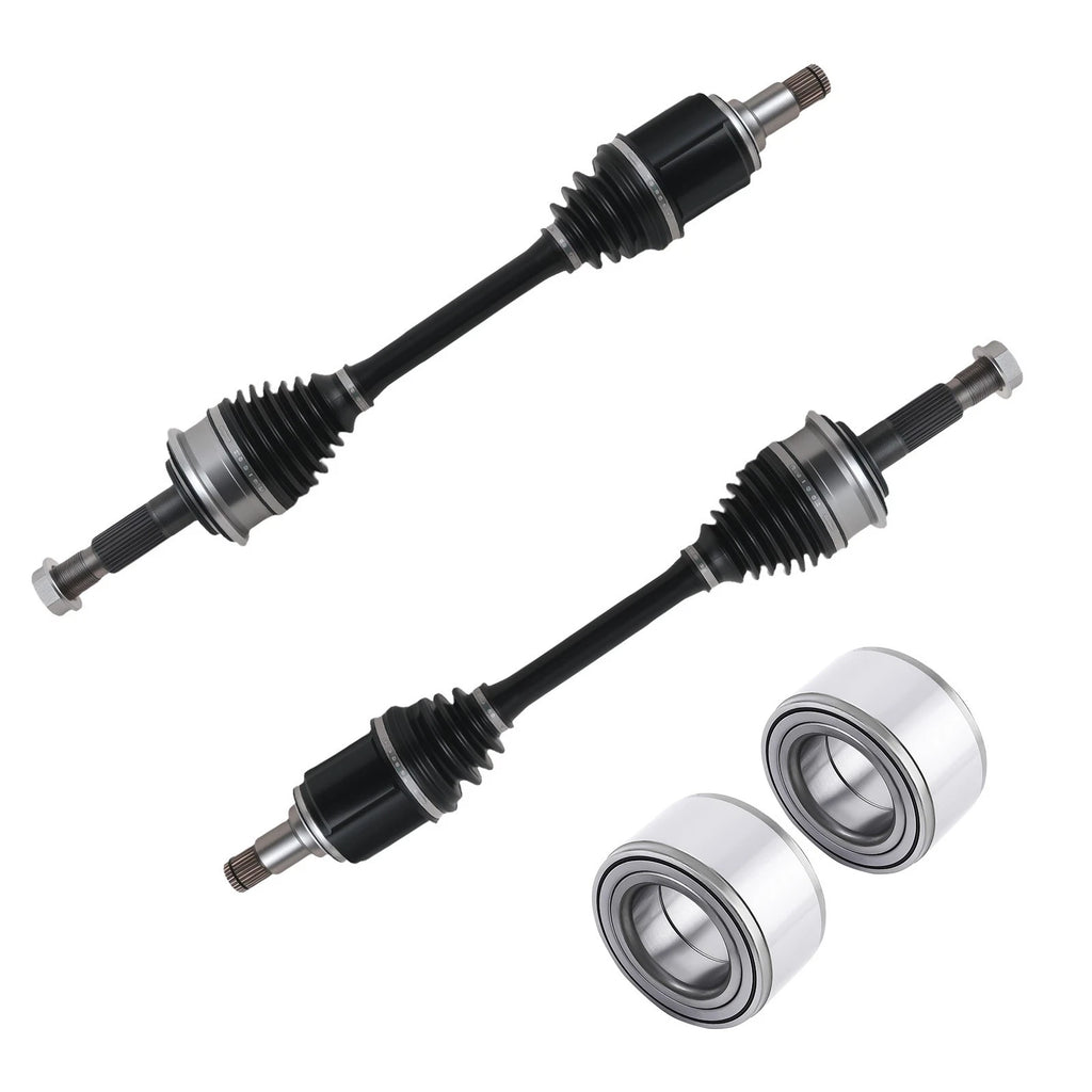 Front CV Axle Shaft & Wheel Bearing Set for Toyota Sequoia Tundra (2000–2007)