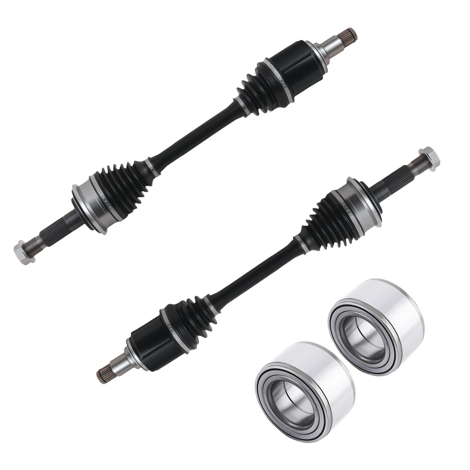 Front CV Axle Shaft & Wheel Bearing Set for Toyota Sequoia Tundra (2000–2007)