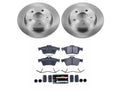 Rear Brake Pad and Rotor Kit for Mazda 3 2004–2013 (CX761BQ)
