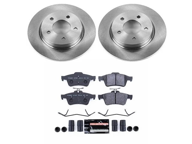 Rear Brake Pad and Rotor Kit for Mazda 3 2004–2013 (CX761BQ)