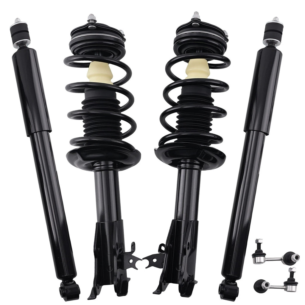 6PCS Complete Struts Shocks Sway Bar Kit for Honda Civic (2006–2011)