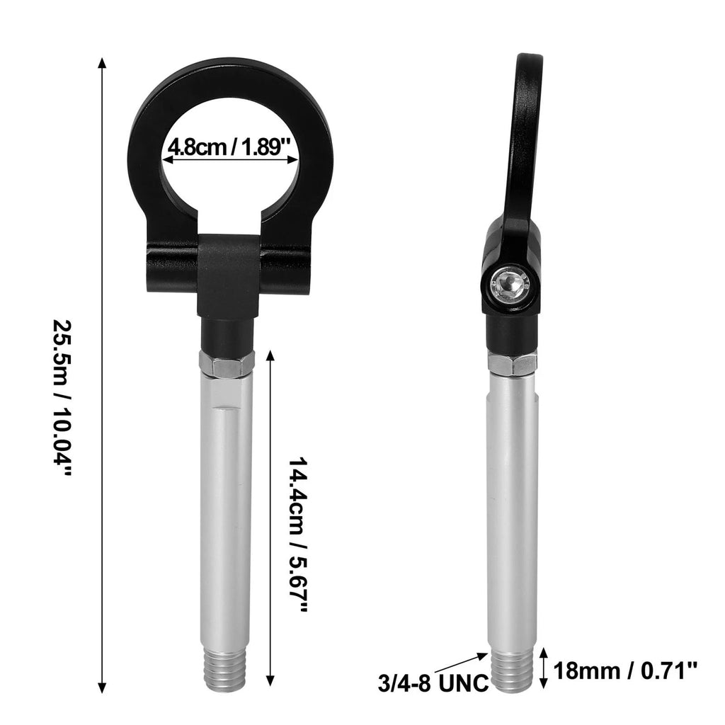 Tow Hook Screw for Lexus IS IS250 (2006–2013) - Black Aluminum Alloy