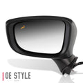Left Turn Signal Heated Side Door Mirror for Mazda 6 (2017–2020) MA1320219