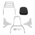 Sissy Bar Backrest with Luggage Rack for Kawasaki Vulcan VN 400 800 (1995–2012)