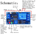 12V DC Delay Adjustable Timer Relay Module for Universal Applications