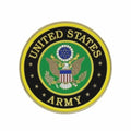 Adhesive Metal Medallion USA Army Emblem for U.S. Military Vehicles (1–3/4")