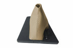Leather Automatic Shift Boot Cover for BMW E60 (2004–2007) Beige