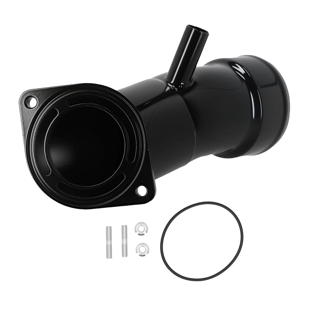 3.5" Black Turbo Intake Horn Kit for GM 6.6L L5P Duramax Diesel (2020–2024)