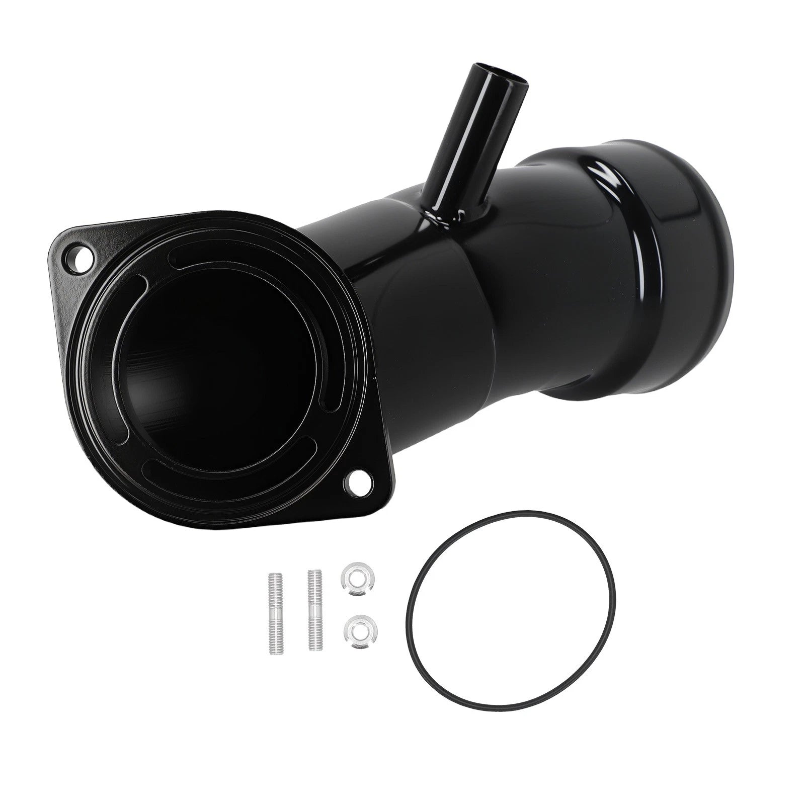 3.5" Black Turbo Intake Horn Kit for GM 6.6L L5P Duramax Diesel (2020–2024)