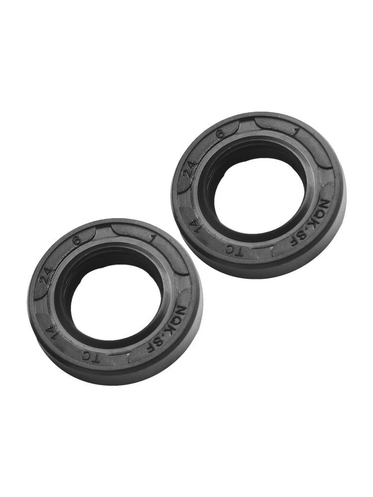 Crankcase Gear Oil Seal for Shift Lever Shaft (2PCs)